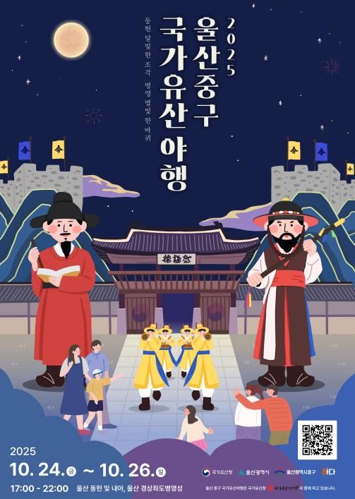 2025 울산 중구 국가유산 야행 개최…문화유산에서 즐기는 가을밤의 정취