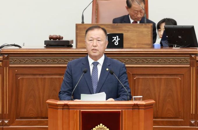 창원특례시의회 제147회 임시회 제1차 본회의 백승규 의원 건의안 채택