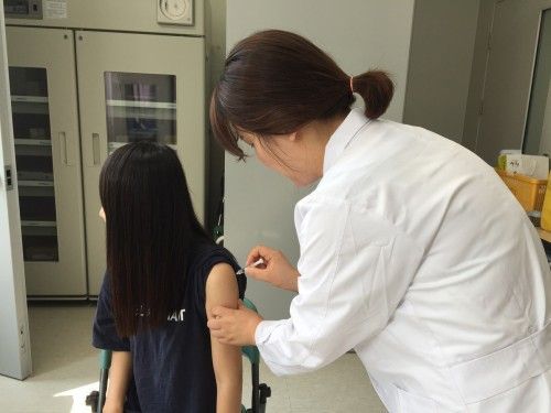자궁경부암 예방접종 사진