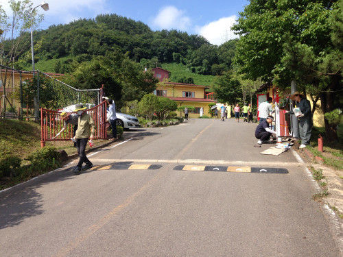 경상대 개척기술봉사단, 진주복지원 봉사활동 실시