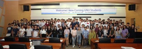 경상대, 외국인 유학생 117명 입학