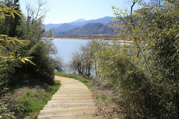 섬진강 100리 테마로드의 모습/ 사진제공=경상남도서부청사