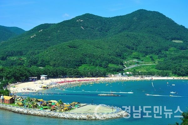 상주은모래비치 모습