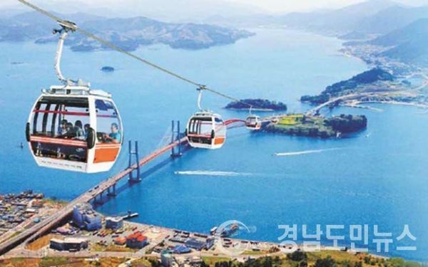 사천 바다케이블카 조감도