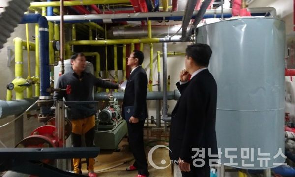 거창소방서, 복합건축물 야간 불시점검 실시했다.(사진/거창소방서)