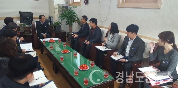 이광옥 부군수는 11일부터 오는 16일까지 4일간의 일정으로 12개 읍·면 순방에 나선다.(사진/거창군)