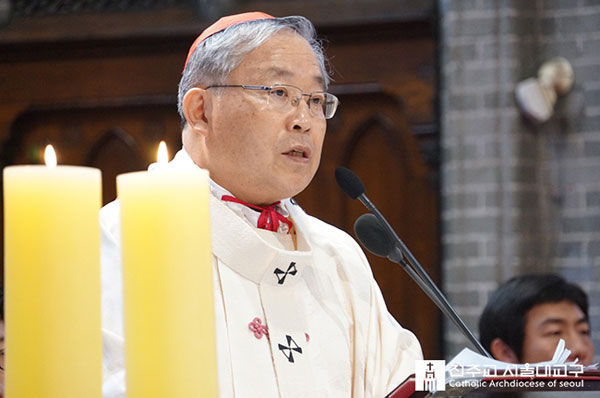 천주교 서울대교구장 염수정 추기경.(사진/천주교 서울대교구 홈페이지)
