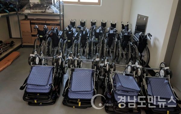 재활장비 무료 대여 서비스를 연중 제공하고 있다.(사진/거창군)