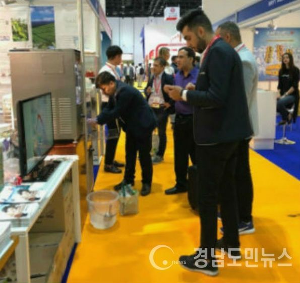 산청베리류가공사업단이 전 세계 185개국 5천여 업체가 참가하는 두바이 국제식품박람회에 참가한다