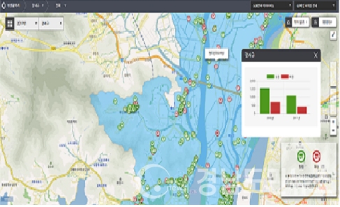 상권분석 데이터 지도.(사진/부산시)
