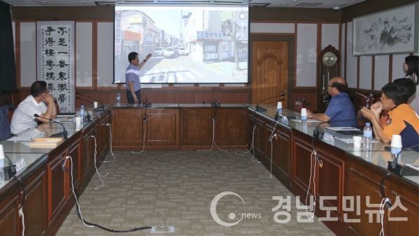 합천읍 주정차운영실태 현장점검(사진/합천군)