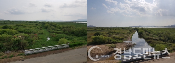 정비사업 전(왼쪽)과 정비사업 후(오른쪽). (사진/부산시)
