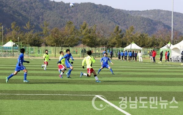 합천군 최적의 축구전지훈련지로 자리매김(사진/합천군)