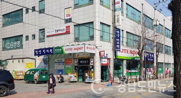 간판개선사업 시행 지역(사진/함양군)