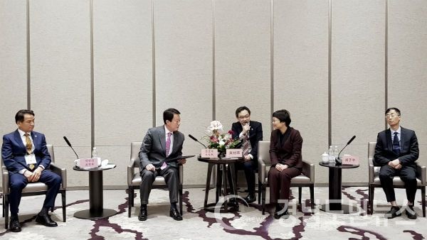 문준희 합천군수, 해외자매결연도시 중국 신창현 우호방문(사진/합천군)