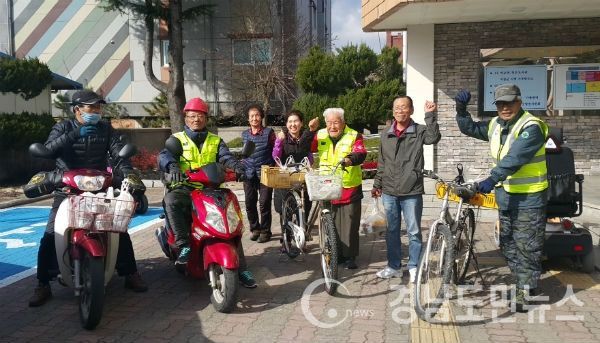 거창군 가조면, 노인일자리사업 노노케어 어르신들의 파수꾼(사진/거창군)