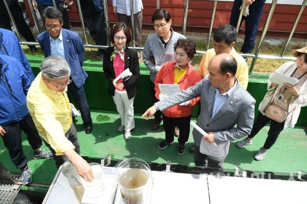 합천군의회 현장확인특별위원회 현장 점검(사진/합천군)