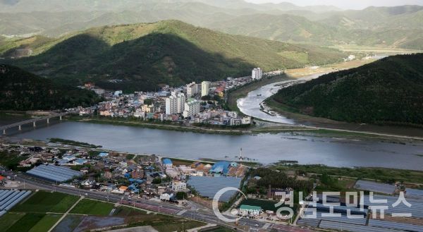 산청군 신안면 원지마을 항공촬영(사진/산청군)