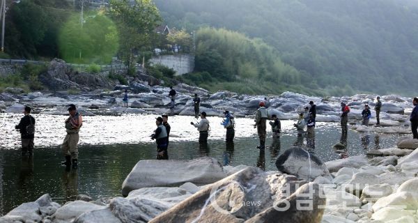 산청군수배 경호강 쏘가리 낚시대회(사진/산청군)