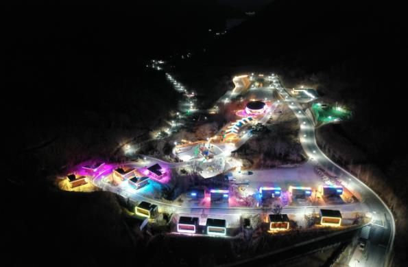 대봉캠핑랜드 야경