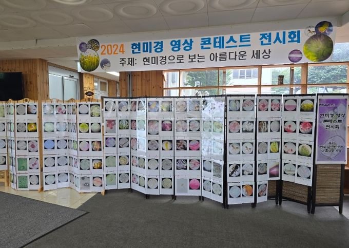 2024 '현미경 영상 콘테스트' 전시회