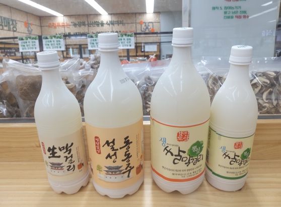 강진 병영면과 도암면에서 생산되는 막걸리.