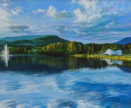 제주도, 최성실 회화전『산책』에서 만나는 일상의 소중함