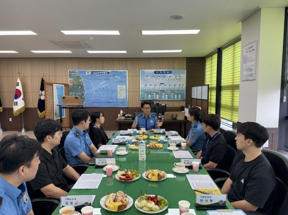 울진해경, 직원 간 유대 강화를 위한 소통간담회 가져