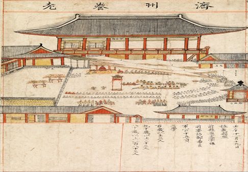 탐라순력도 제주양로 묘사