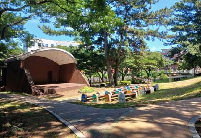 수운근린공원 야외무대