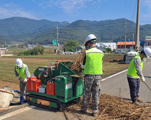 찾아가는 영농부산물 파쇄지원단 운영