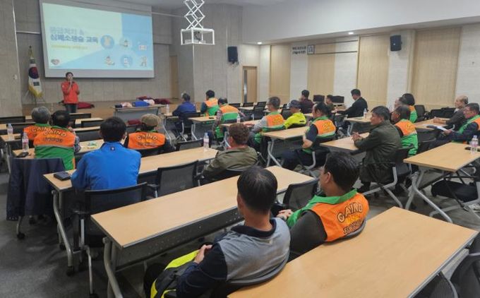 2024년 창녕군 지역자율방재단 직무능력강화 교육 실시