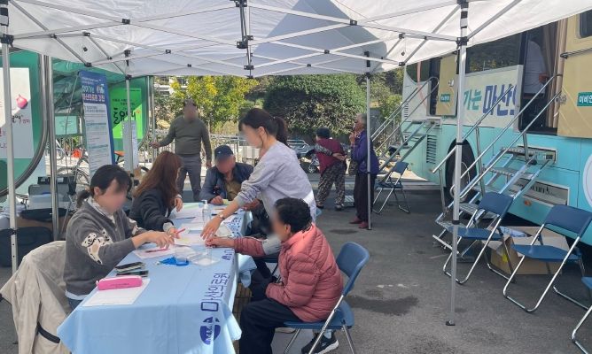 의령군, 찾아가는 마산의료원 무료검진사업‘