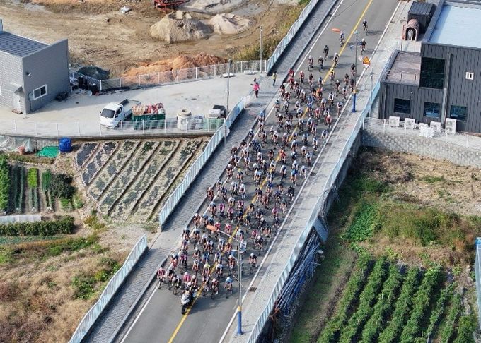 거제를 달린다! ‘투르 드 경남 2024’거제구간 대회, 성황리 개최