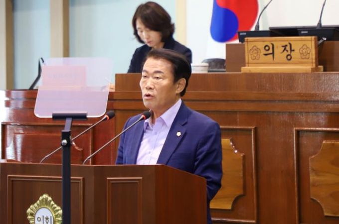 제306회 함안군의회 임시회 배재성 의원 군정질문