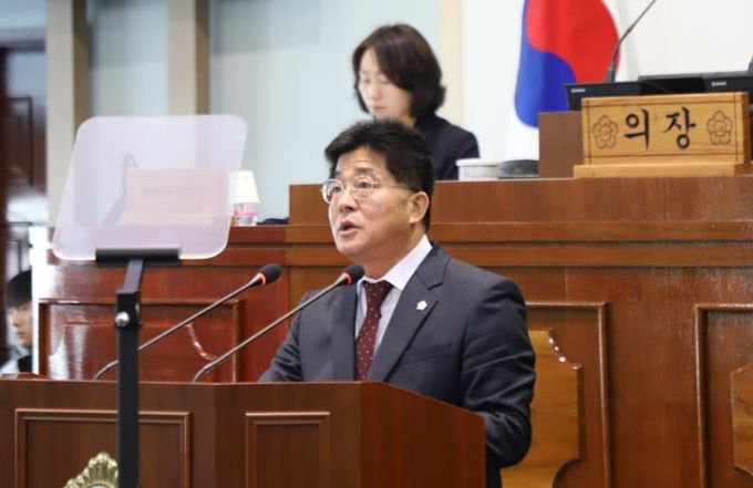 제306회 함안군의회 임시회 황철용 의원 5분 자유발언