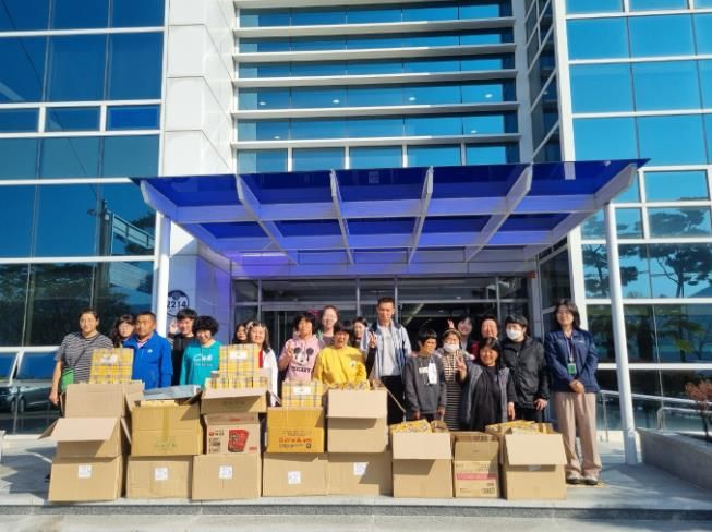 한전KPS(주)하동사업처, 관내 취약계층 위한 기부 훈훈