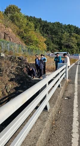 사천시, 동절기 대비 소규모 교량 안전점검 실시