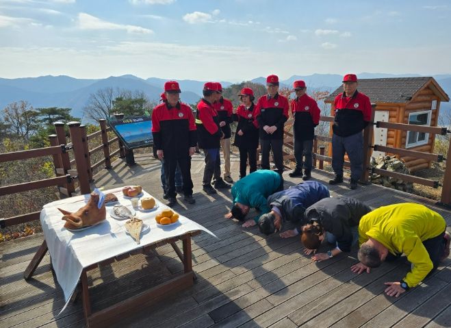 초록 대가면 만들기’ 기원제 봉행