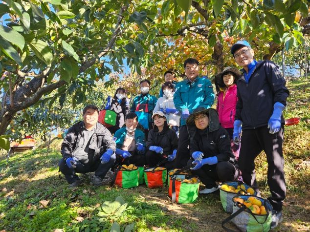 사천시농업기술센터, 가을철 농촌일손돕기 실시