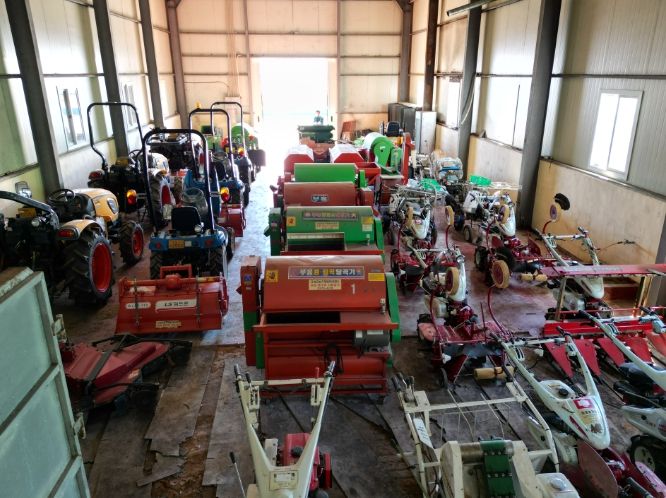 고성군 농기계임대사업소 불용농기계 입찰 매각