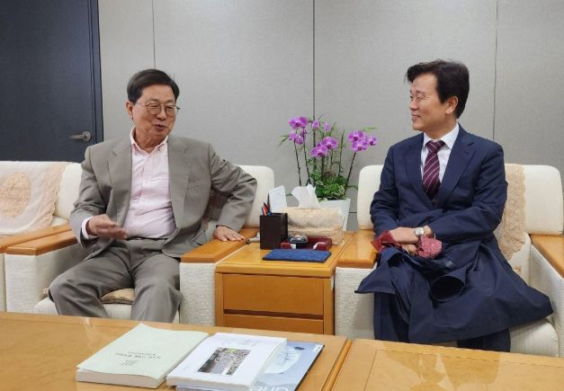 서초구청 방문 ‘상생협력 방안’ 논의
