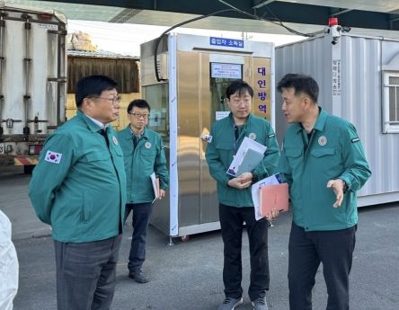 이승원 세종 경제부시장, 가축전염병 방역현장 점검