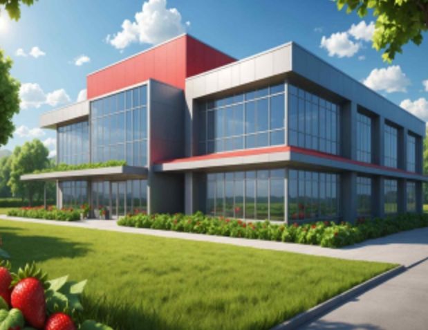 딸기 가공지원센터 조감도