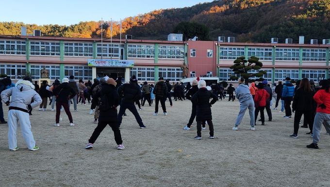 사천시 2024년 정동면민 건강걷기대회