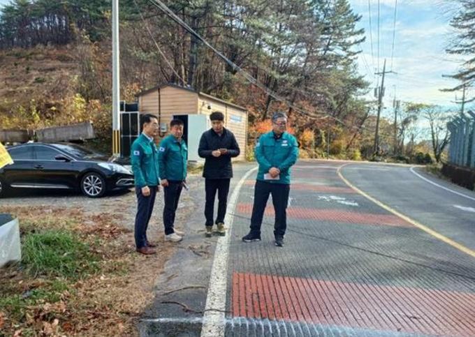 동절기 도로 안전사고 예방을 위한 도로시설물 점검