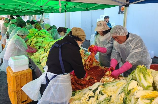 진주시 문산읍, 사랑의 김장 나눔 행사 개최