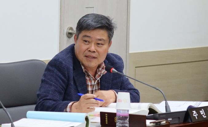 의령 군의회 주민돈 의원