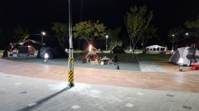 다음에 또 봐요, 경남 고성군 ‘남산공원 힐링캠핑장’ 시범 운영 종료