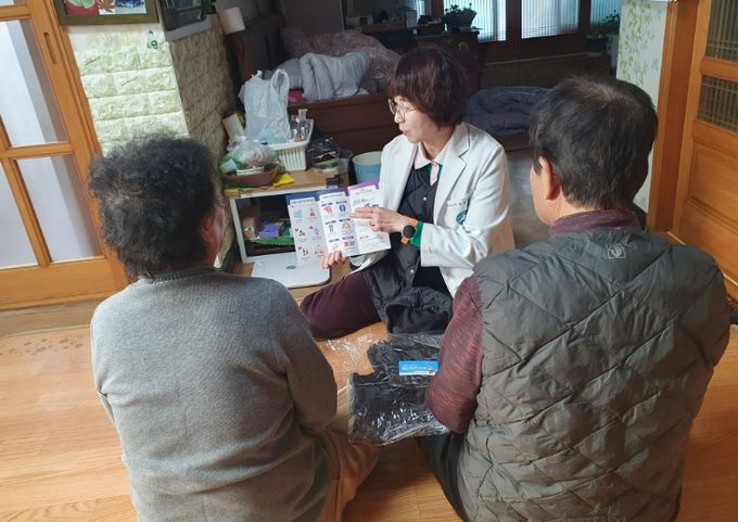 한파 대비 방문건강관리 서비스
